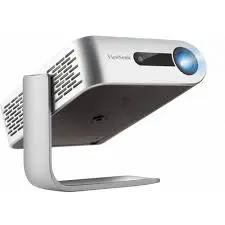 ViewSonic M1_G2 portable LED projector Wi-Fi and Bluetooth connectivity, 6-hour battery life, and built-in Harman Kardon speakers for home, business, and travel use