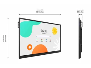 75 Inch samsung interactive flat panel, 75 inch samsung display wm75b