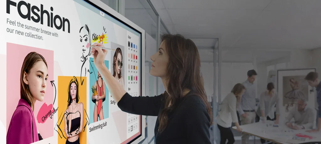 samsung smart board in pakistan, Samsung smart board for classrooms in Pakistan,
Samsung interactive display 4K resolution features,
Digital whiteboard by Samsung for business meetings,
Samsung smart board vs interactive smart board comparison chart, Touch screen board Samsung with multi-user support