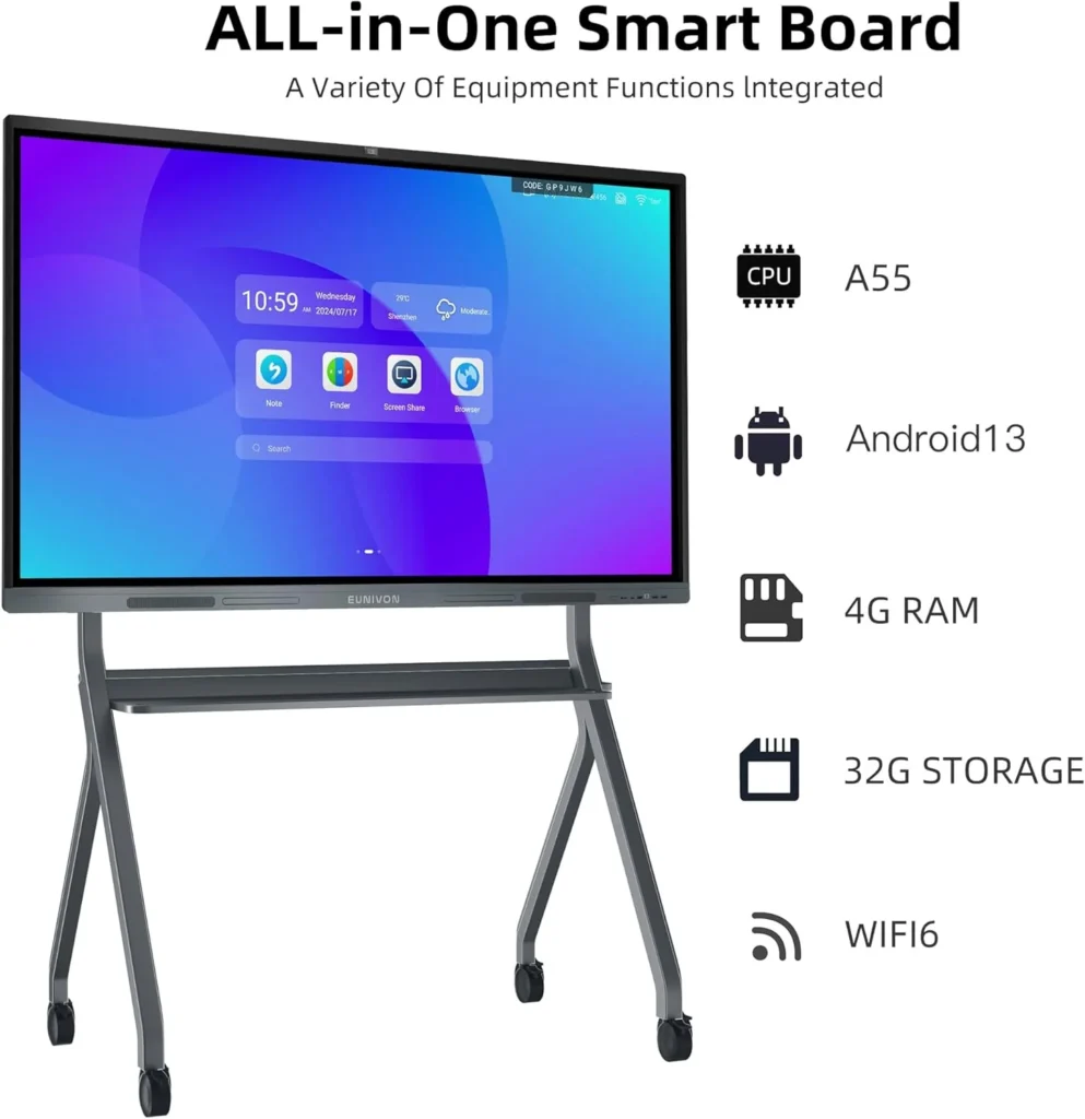 interactive board price in pakistan, Interactive Flat Panel, Interactive smart board for education, Interactive smart board for meeting room 